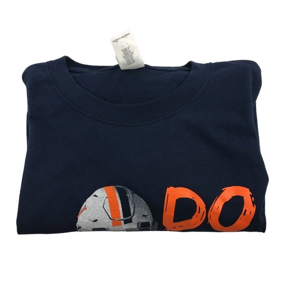 UNIVERSITY OF VIRGINIA 'DO IT ALL' VIRGINIA FOOTBALL NAVY T-SHIRT MENS 3XL - Picture 3 of 4